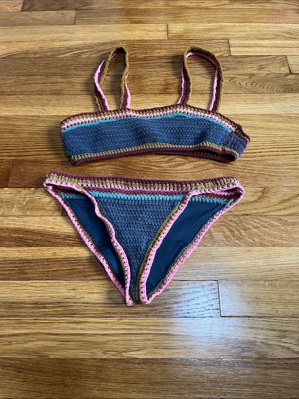 Zara Crochet Knit Bikini Set